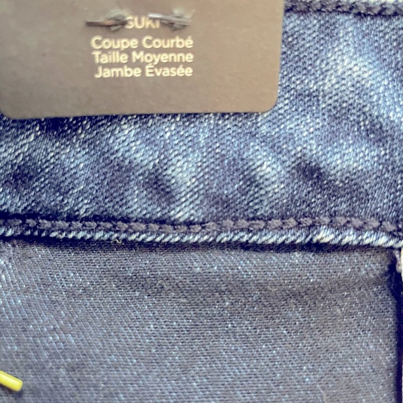 Silver Jeans Suki Curvy Fit Mid Rise Flare Leg Released Hem Blue Jean Sz 32W 31L - Picture 12 of 14